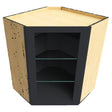 Fabuwood Galaxy Pitch Black NDWDC2430 Specialty Wall Cabinet