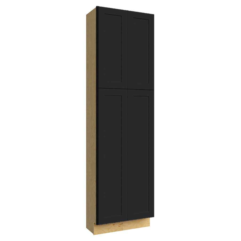 Fabuwood Galaxy Pitch Black TP241284 Tall Pantry Cabinet