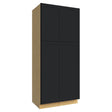 Fabuwood Galaxy Pitch Black TP362484 Tall Pantry Cabinet