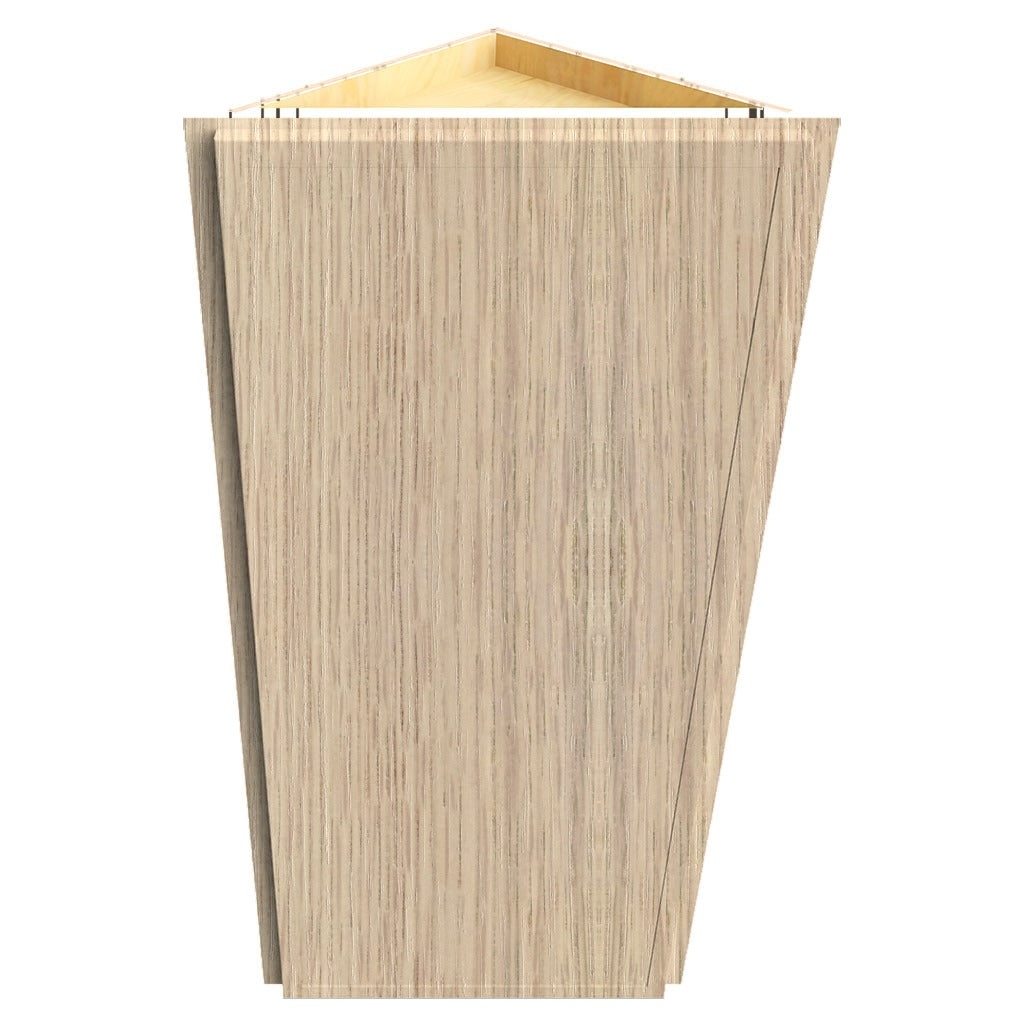 Fabuwood Luna Desert Oak WAE1236 Specialty Wall Cabinet