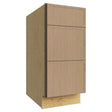 Fabuwood Luna Natural Oak DB15 Base Cabinet