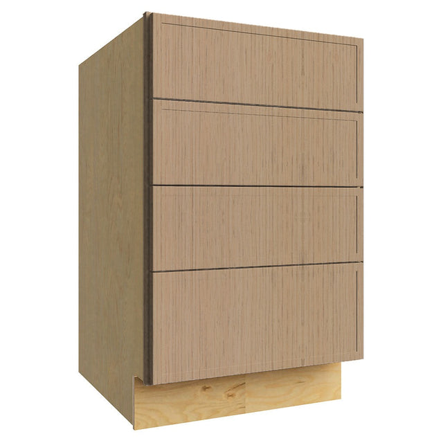 Fabuwood Luna Natural Oak DB21-4 Base Cabinet