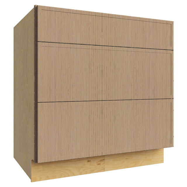 Fabuwood Luna Natural Oak DB33 Base Cabinet
