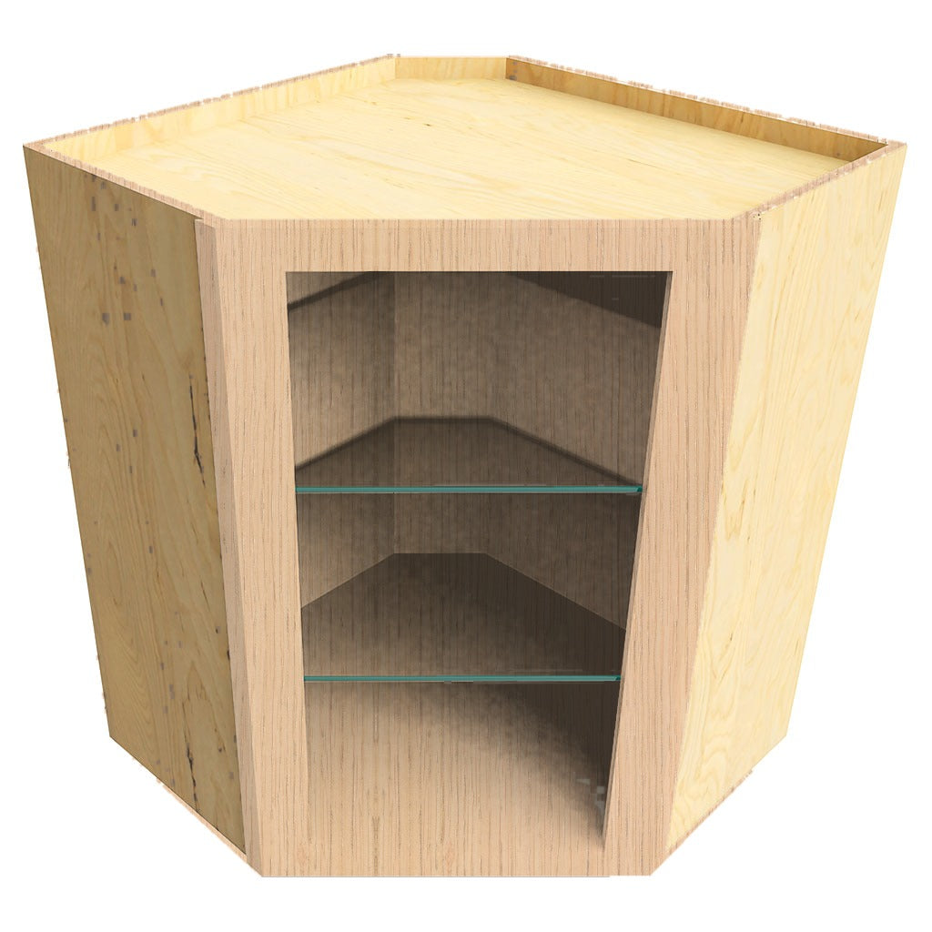 Fabuwood Luna Natural Oak NDWDC2430 Specialty Wall Cabinet