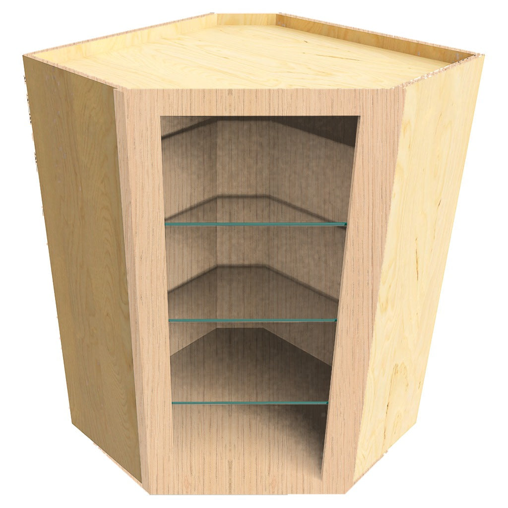 Fabuwood Luna Natural Oak NDWDC2436 Specialty Wall Cabinet