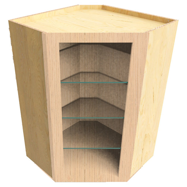 Fabuwood Luna Natural Oak NDWDC2436 Specialty Wall Cabinet