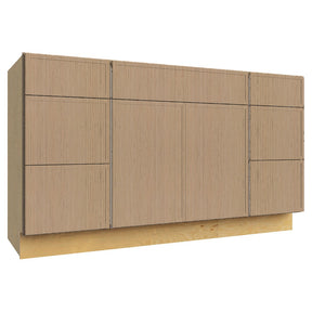 Fabuwood Luna Natural Oak VSD60SINGLE Vanity