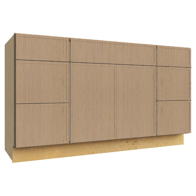 Fabuwood Luna Natural Oak VSD60SINGLE Vanity