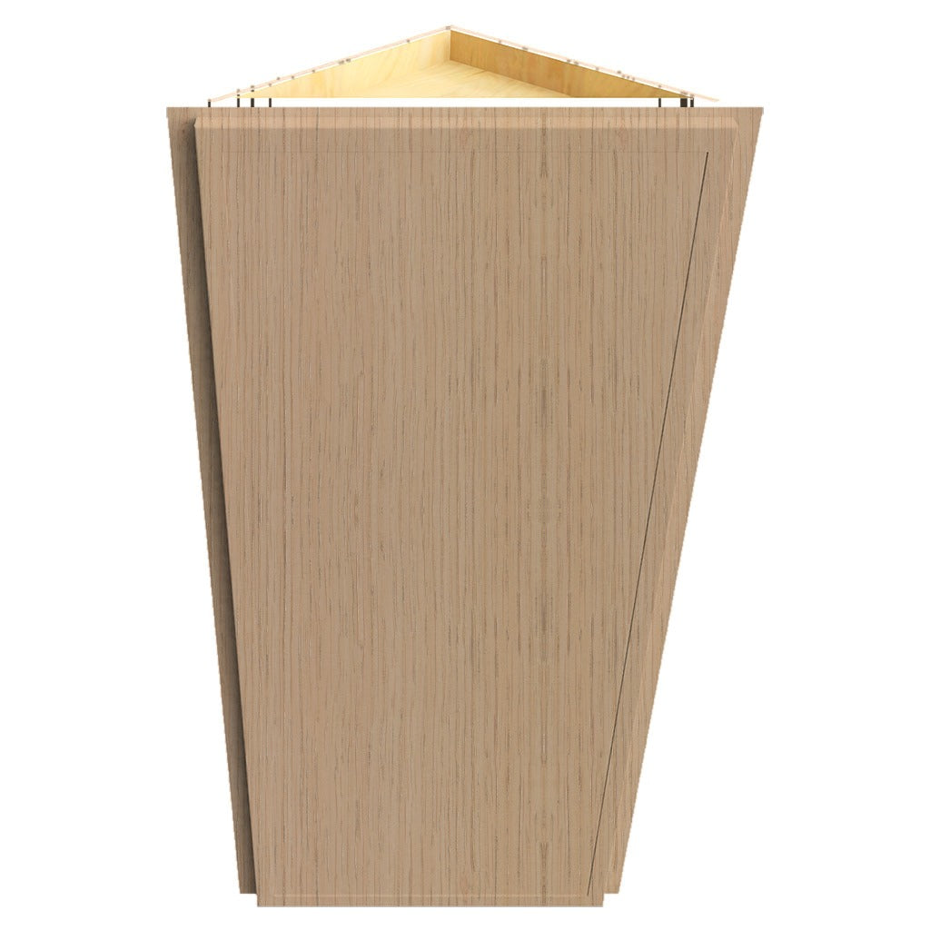 Fabuwood Luna Natural Oak WAE1236 Specialty Wall Cabinet