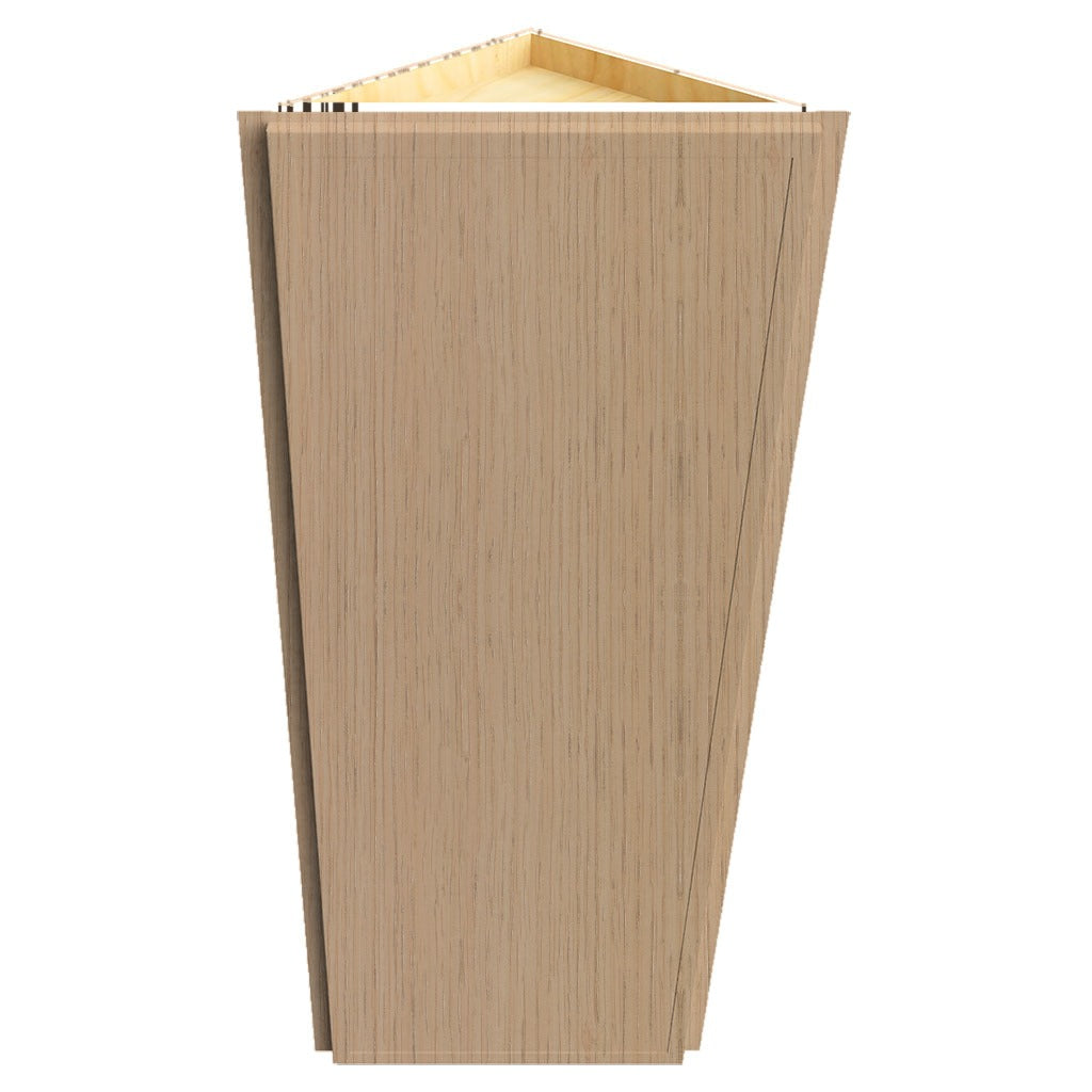 Fabuwood Luna Natural Oak WAE1242 Specialty Wall Cabinet