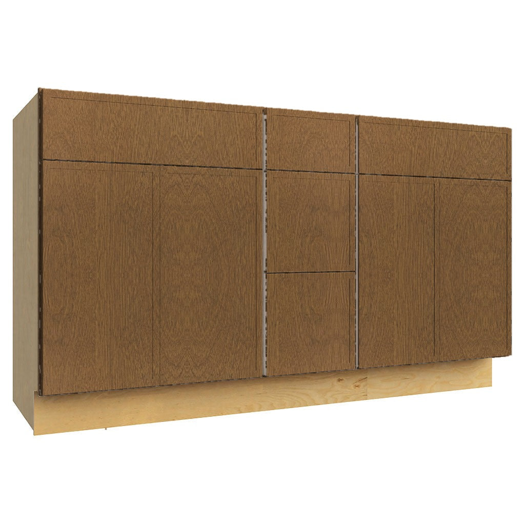 Fabuwood Luna Truffle VSD60DOUBLE Vanity