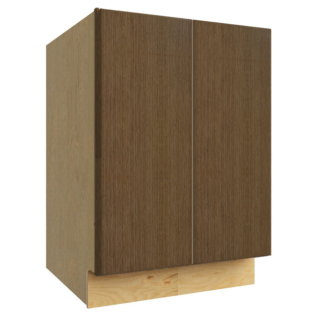 B24FD ( FULL HEIGHT BASE - 24"W X 34-1/2"H X 24"D ) - Luxe Canyon Oak