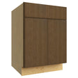 B24 ( BASE - 24"W X 34-1/2"H X 24"D ) - Luxe Canyon Oak