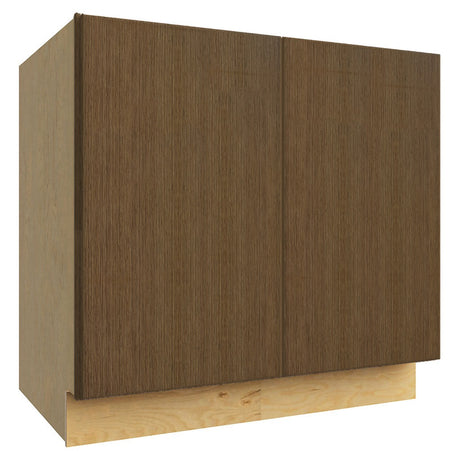 B36FD ( FULL HEIGHT BASE - 36"W X 34-1/2"H X 24"D ) - Luxe Canyon Oak