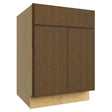 SB24 ( SINK BASE - 24"W X 34-1/2"H X 24"D ) - Luxe Canyon Oak