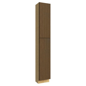 TP151296 ( TALL PANTRY - 15"W X 96"H X 12"D ) - Luxe Canyon Oak