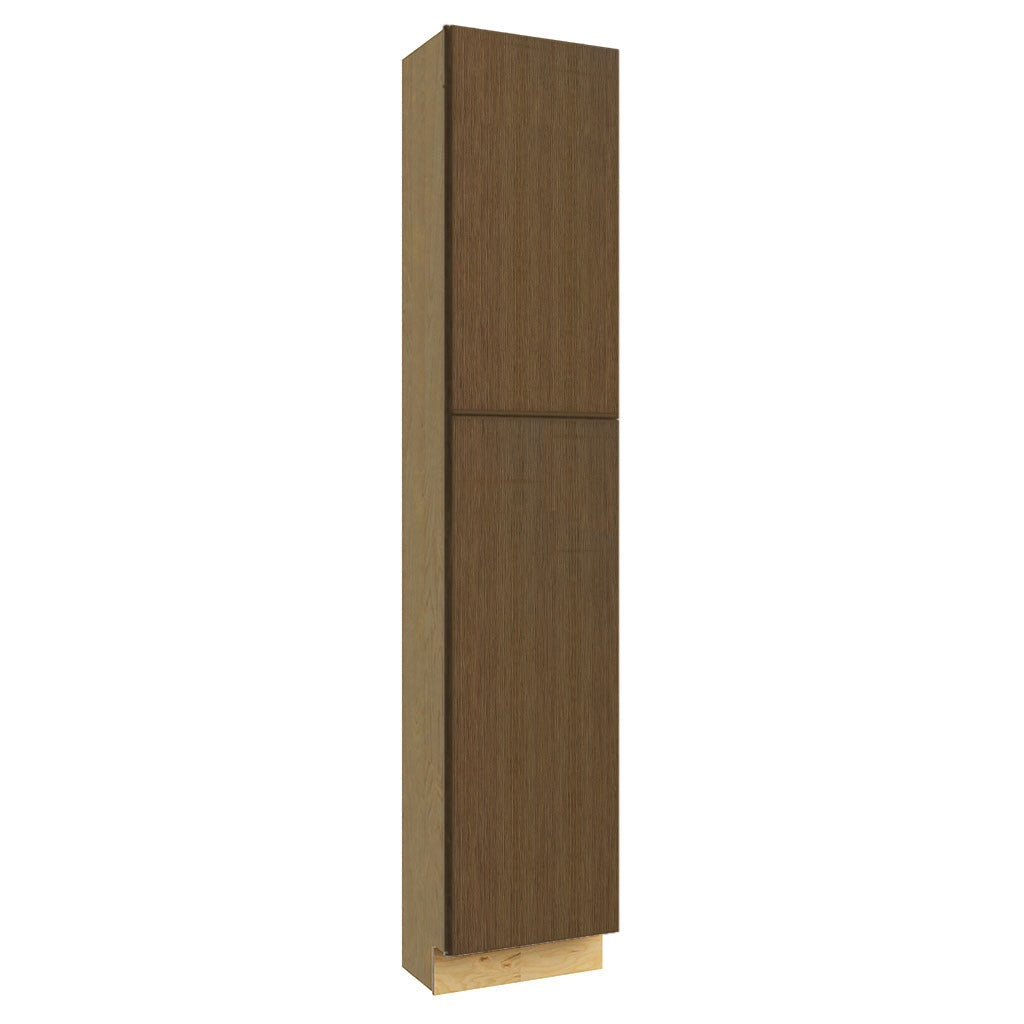 TP181290 ( TALL PANTRY - 18"W X 90"H X 12"D ) - Luxe Canyon Oak