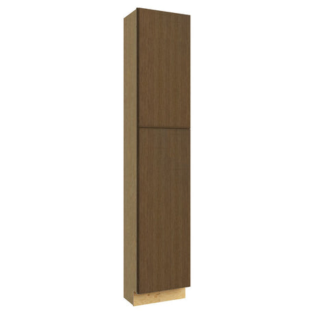 TP181290 ( TALL PANTRY - 18"W X 90"H X 12"D ) - Luxe Canyon Oak