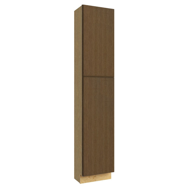 TP181290 ( TALL PANTRY - 18"W X 90"H X 12"D ) - Luxe Canyon Oak