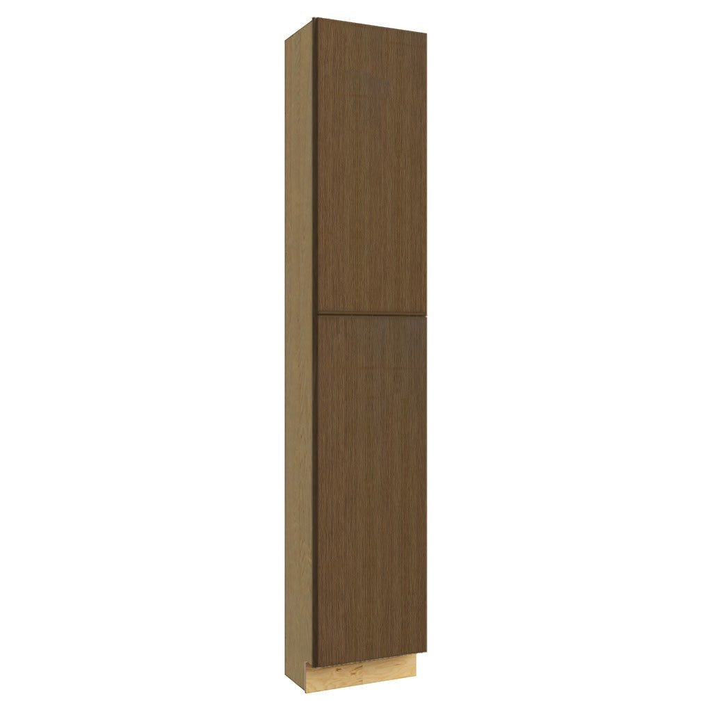 TP181296 ( TALL PANTRY - 18"W X 96"H X 12"D ) - Luxe Canyon Oak