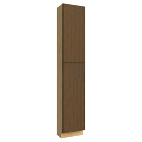 TP181296 ( TALL PANTRY - 18"W X 96"H X 12"D ) - Luxe Canyon Oak