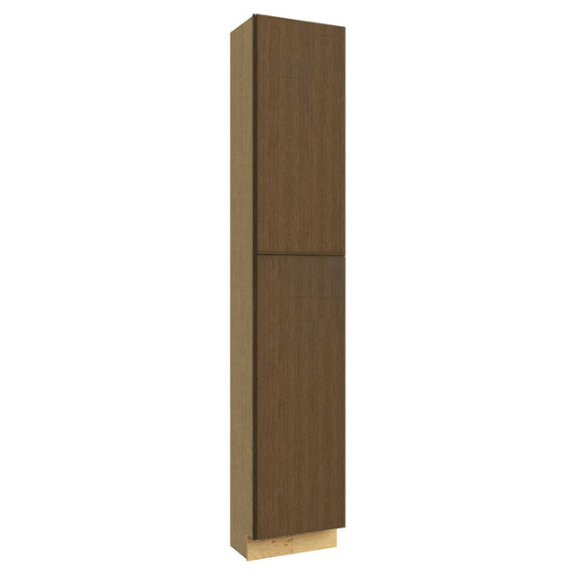 TP181296 ( TALL PANTRY - 18"W X 96"H X 12"D ) - Luxe Canyon Oak