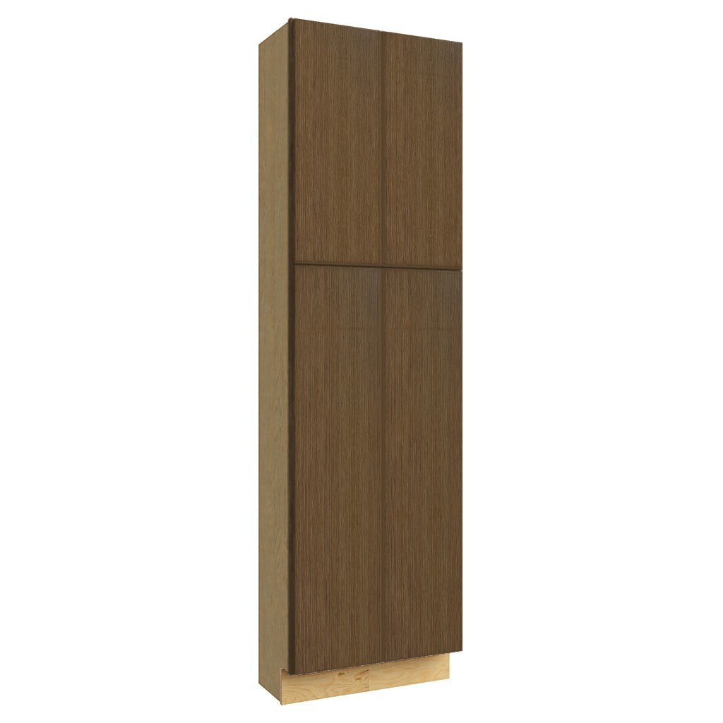 TP241284 ( TALL PANTRY - 24"W X 84"H X 12"D ) - Luxe Canyon Oak