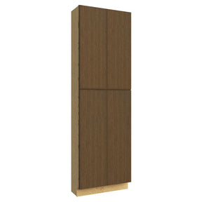 TP301296 ( TALL PANTRY - 30"W X 96"H X 12"D ) - Luxe Canyon Oak