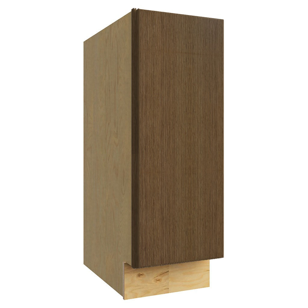 VB12FD ( FULL HEIGHT DOOR VANITY BASE - 12"W X 34-1/2"H X 21"D ) - Luxe Canyon Oak