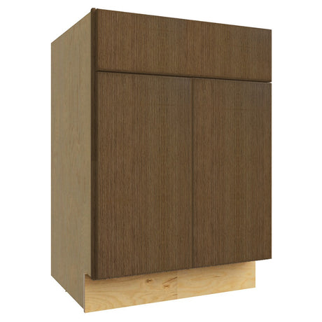 VSB24-34 ( VANITY SINK BASE - 24"W X 34-1/2"H X 21"D ) - Luxe Canyon Oak