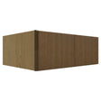 W331224 ( DEEP WALL - 33"W X 12"H X 24"D ) - Luxe Canyon Oak