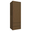 WD1854 ( WALL WITH DRAWERS - 18"W X 54"H X 15"D ) - Luxe Canyon Oak