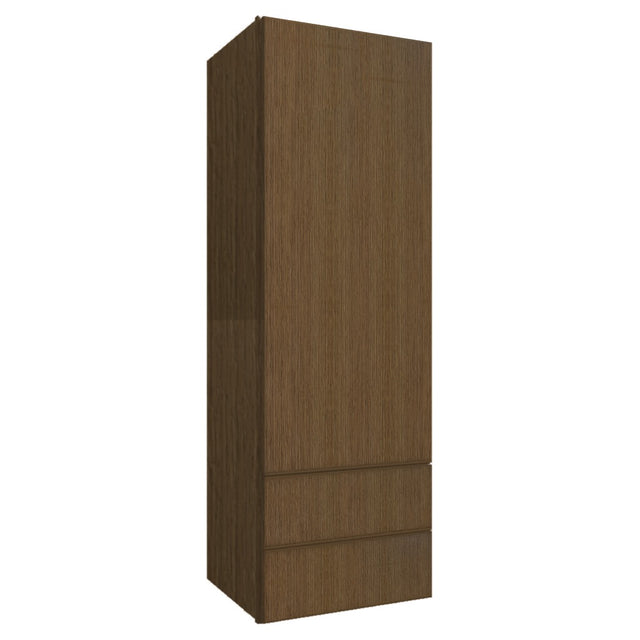 WD1854 ( WALL WITH DRAWERS - 18"W X 54"H X 15"D ) - Luxe Canyon Oak