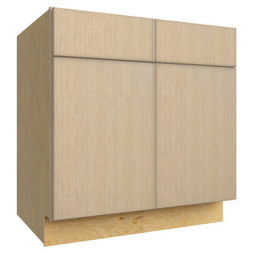 B33 ( BASE - 33"W X 34-1/2"H X 24"D ) - Luxe Desert Oak