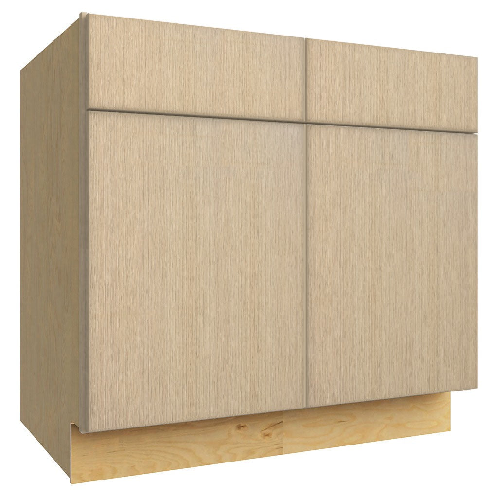 B36 ( BASE - 36"W X 34-1/2"H X 24"D ) - Luxe Desert Oak