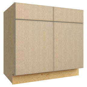 B36 ( BASE - 36"W X 34-1/2"H X 24"D ) - Luxe Desert Oak