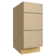 DB15 ( 3 DRAWER BASE - 15"W X 34-1/2"H X 24"D ) - Luxe Desert Oak