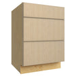 DB24 ( 3 DRAWER BASE - 24"W X 34-1/2"H X 24"D ) - Luxe Desert Oak