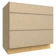 DB36 ( 3 DRAWER BASE - 36"W X 34-1/2"H X 24"D ) - Luxe Desert Oak