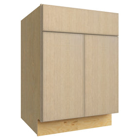 SB24 ( SINK BASE - 24"W X 34-1/2"H X 24"D ) - Luxe Desert Oak