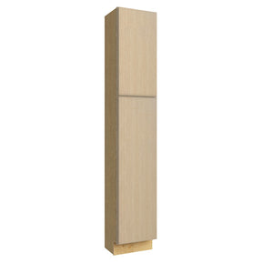 TP151284 ( TALL PANTRY - 15"W X 84"H X 12"D ) - Luxe Desert Oak