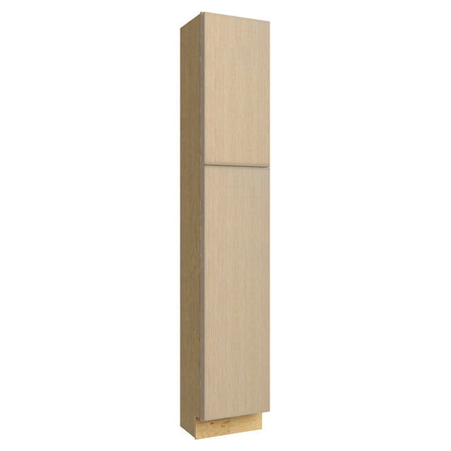 TP151284 ( TALL PANTRY - 15"W X 84"H X 12"D ) - Luxe Desert Oak