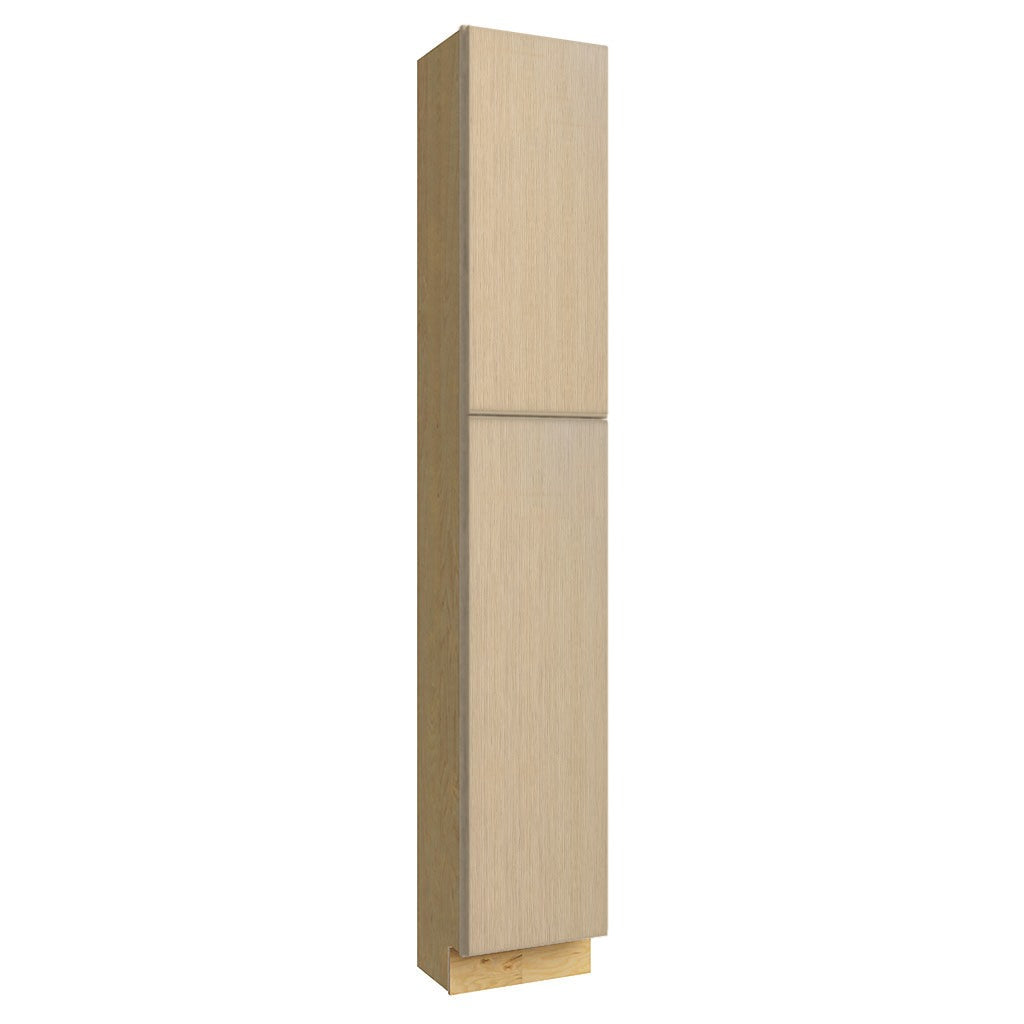 TP151290 ( TALL PANTRY - 15"W X 90"H X 12"D ) - Luxe Desert Oak