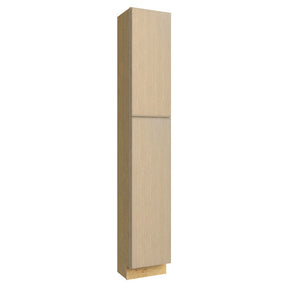 TP151290 ( TALL PANTRY - 15"W X 90"H X 12"D ) - Luxe Desert Oak