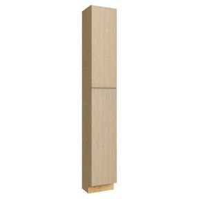 TP151296 ( TALL PANTRY - 15"W X 96"H X 12"D ) - Luxe Desert Oak