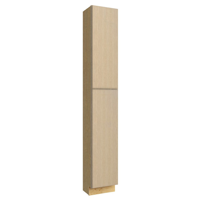 TP151296 ( TALL PANTRY - 15"W X 96"H X 12"D ) - Luxe Desert Oak