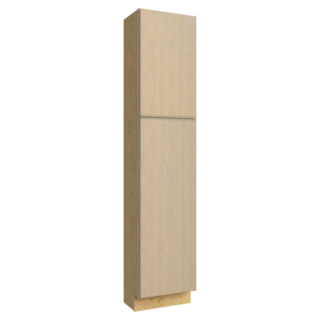 TP181284 ( TALL PANTRY - 18"W X 84"H X 12"D ) - Luxe Desert Oak
