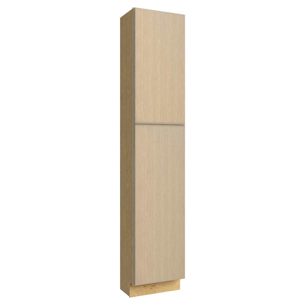 TP181290 ( TALL PANTRY - 18"W X 90"H X 12"D ) - Luxe Desert Oak