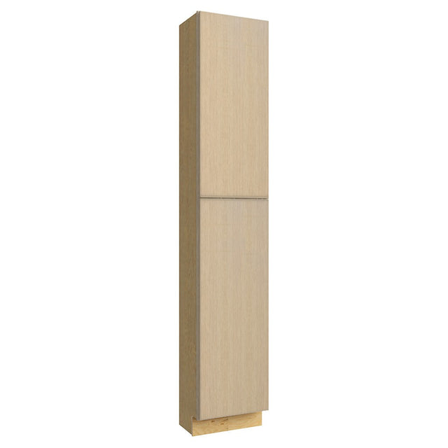 TP181296 ( TALL PANTRY - 18"W X 96"H X 12"D ) - Luxe Desert Oak