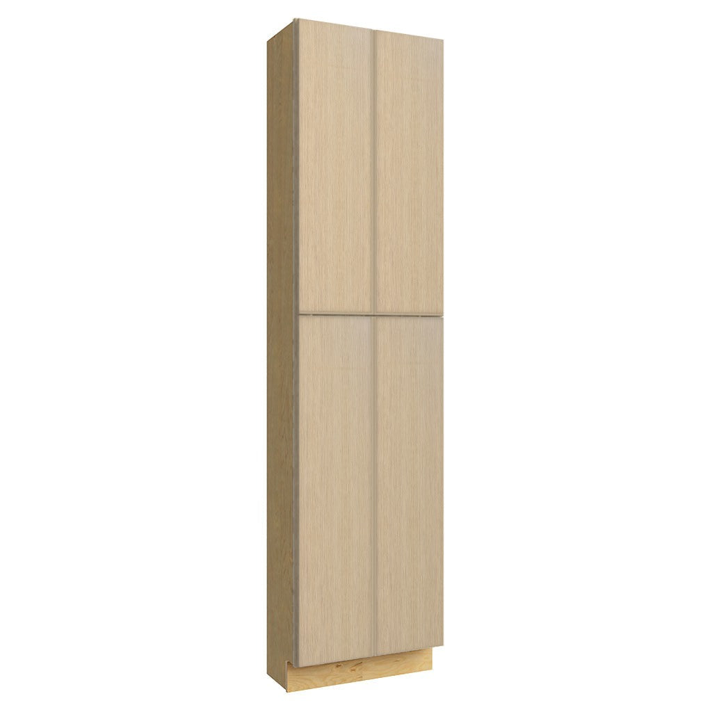 TP241296 ( TALL PANTRY - 24"W X 96"H X 12"D ) - Luxe Desert Oak